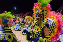 Desfile noturno das Escolas de Samba